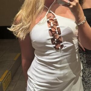 Zara Women's White Vest